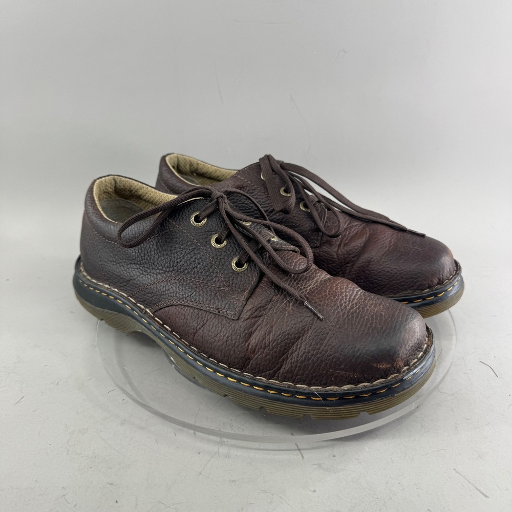 Dr Martens Mens Ordell Leather Oxford Lace Up Casual Shoes Brown Size 11